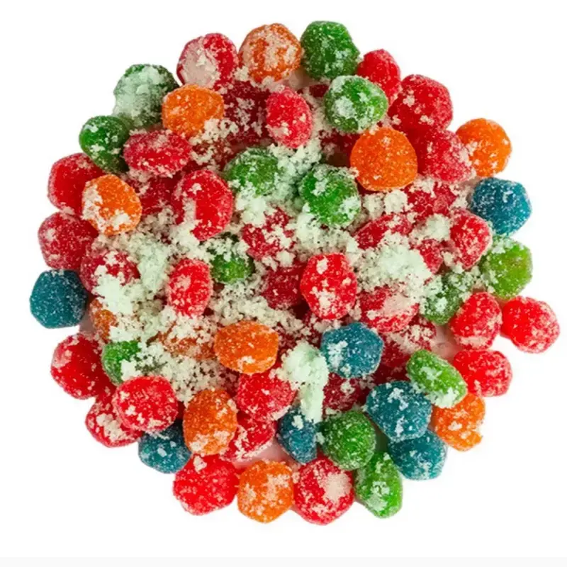 Mama V's Sour Green Apple Blasts NOW IN BAGS Snack Bonbon Sweet Candy Daily Freshness & Sour Sweet Balance US Made