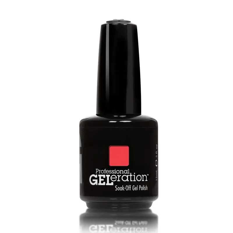 Jessica, GELeration Colors, Semi-permanent Nail Polish, GEL-388, Sensual, 15 ml