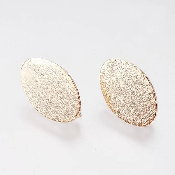 Long-Lasting Plated Brass Stud Earring Findings