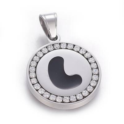 304 Stainless Steel Enamel Pendants