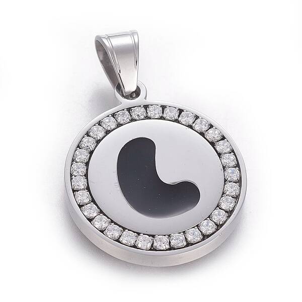 304 Stainless Steel Enamel Pendants