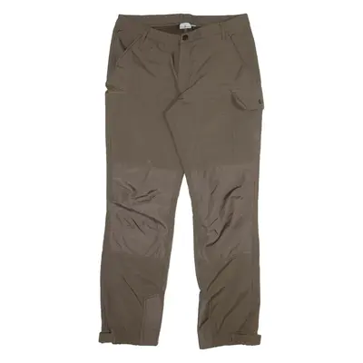 WALDSCHUTZ Mens Trousers Grey Relaxed Straight W34 L31
