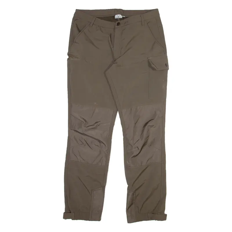 WALDSCHUTZ Mens Trousers Grey Relaxed Straight W34 L31