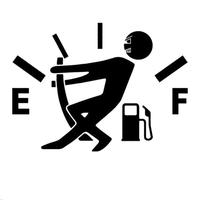 Creative Fuel Fill Pattern Car Sticker, Car Fuel Tank Cap Sticker, Car Body Decal, Universal Funny Signs Decal for Car, Car ...