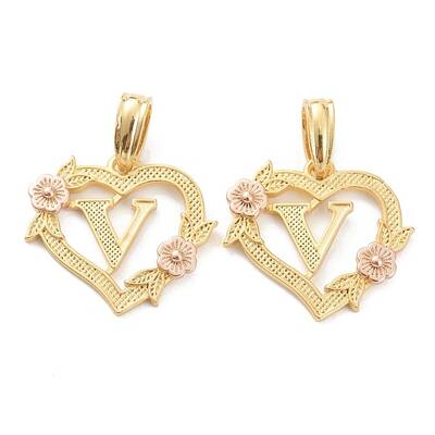 Real 18K Gold Plated Brass  Pendants