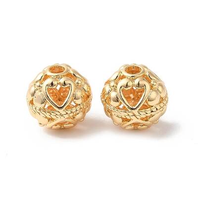 Hollow Brass Beads
