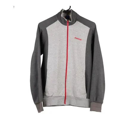 Reebok Zip Up - Small Grey Cotton