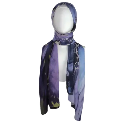 The Splendid Mood Premium Soft Crepe Chiffon Hijab -NEW