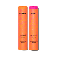 Amika Normcore Signature Shampoo & Conditioner Duo - 9.2oz Each, Vegan, Cruelty-Free, with Shea Butter & Vitamins for Daily H...