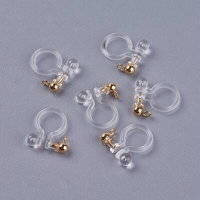 Transparent U Type Alloy Ear Clip