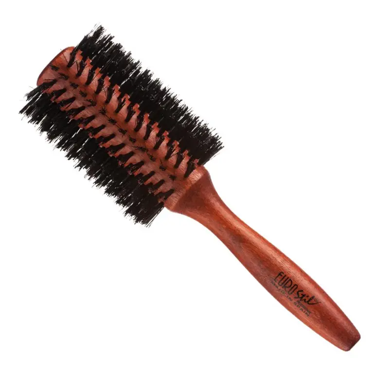 Eurostil Circular Wood Brush Short Bristle 30cm 1pc