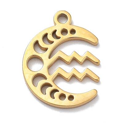 Real 18K Gold Plated 304 Stainless Steel Pendants