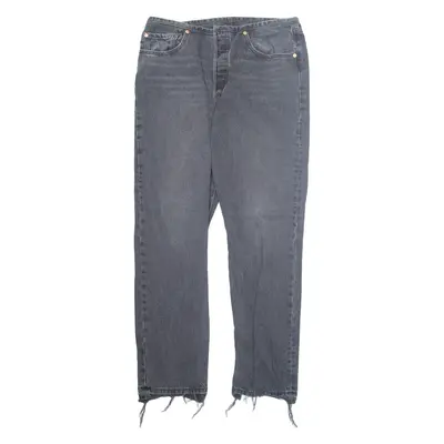 LEVI'S Mens Jeans Grey Regular Tapered Stone Wash W31 L32