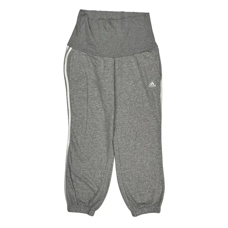 Adidas Joggers - Large Grey Cotton Blend