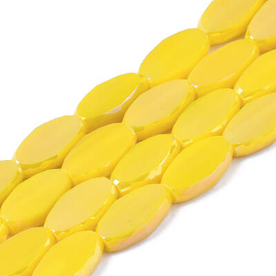 Electroplate Glass Beads Strands