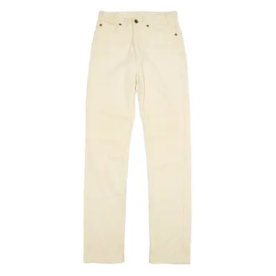 RIFLE Corduroy Trousers Yellow Regular Straight Womens W24 L30