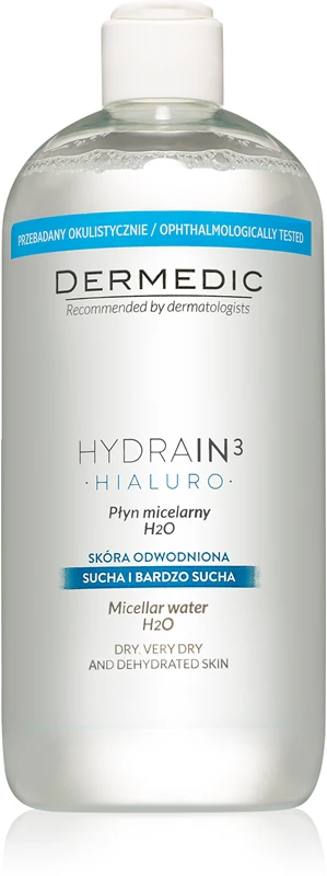Dermedic Hydrain3 Hyaluro micellar water 500 ml