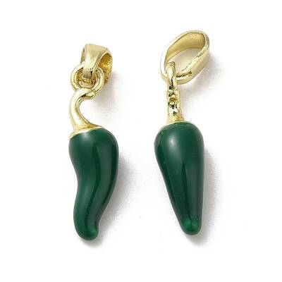 Brass Enamel Pendants