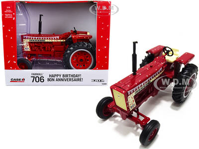 Farmall 706 Wide Front Tractor Red \