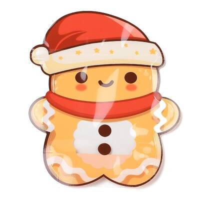 Christmas Theme Plastic Zip Lock Bags