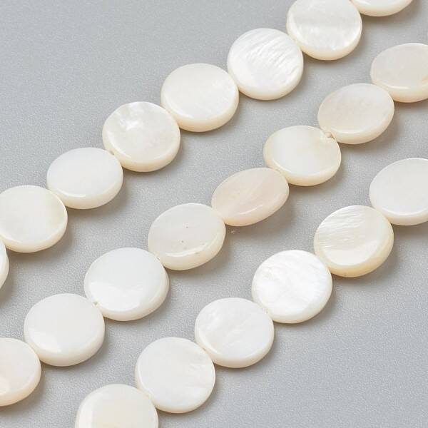 Natural Freshwater Shell Beads