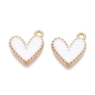 Rack Plating Alloy Enamel Charms