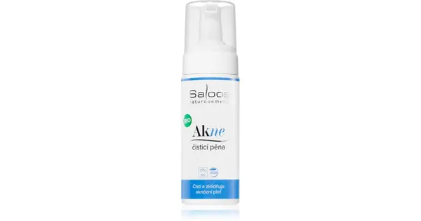 Saloos AcNO deep cleansing mousse for problem skin, acne 150 ml