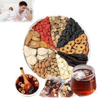 Kidney Tea Formula Ginseng Five Treasure Tea Combination Scented Tea Fight Treasure Tea Red Date Wolfberry Tea Men's Tea Heal...