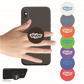 150 Custom Round Phone Holder - Finger Rest