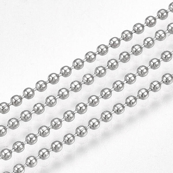 Tarnish Resistant 304 Stainless Steel Ball Chains