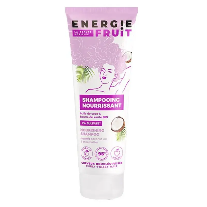 Energie Fruit Organic Coconut & Shea Oil Sulphate-Free Shampoo for Curly Hair 250ml