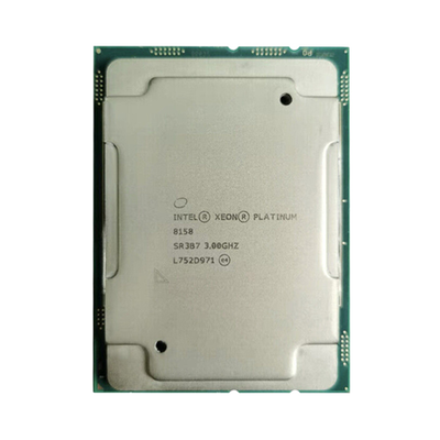 874455R-L21 HP 3.00GHz 24.75MB L3 Cache Socket LGA3647 Intel Xeon Platinum 8158 12-Core Processor Kit for ProLiant DL360 Gen1...