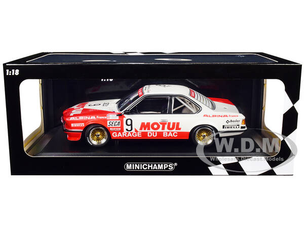 BMW 635 CSi #9 R. Hollinger - F. Giroix - J. Krucker Motul / Garage du Bac 24H of Spa (1984) Limited Edition to 300 pieces Wo...