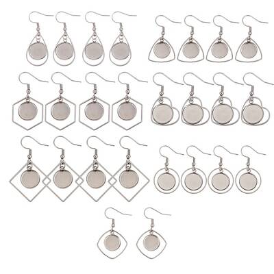 Hollow Stainless Steel Earring Hooks