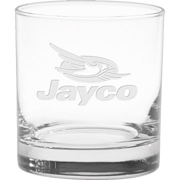18 Customized 11 oz Executive Old Fashion - Deep Etched