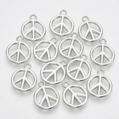 Plating ABS Plastic Pendants