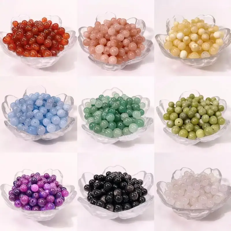 【8MM Size】 Crystal Beads for Jewelry DIY [1 Order = 10 Spoons  (Can make 9 bracelets ) ≥200pcs