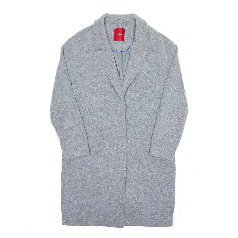 S.OLIVER Overcoat Jacket Grey Womens M