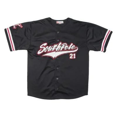SOUTHPOLE Mens Jersey Black USA L
