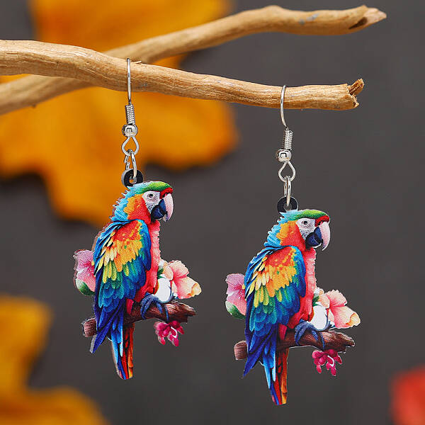 Acrylic Dangle Earrings