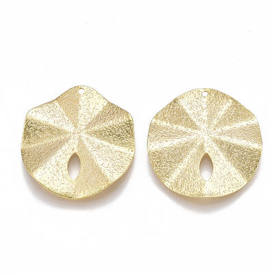 Brass Textured Pendants