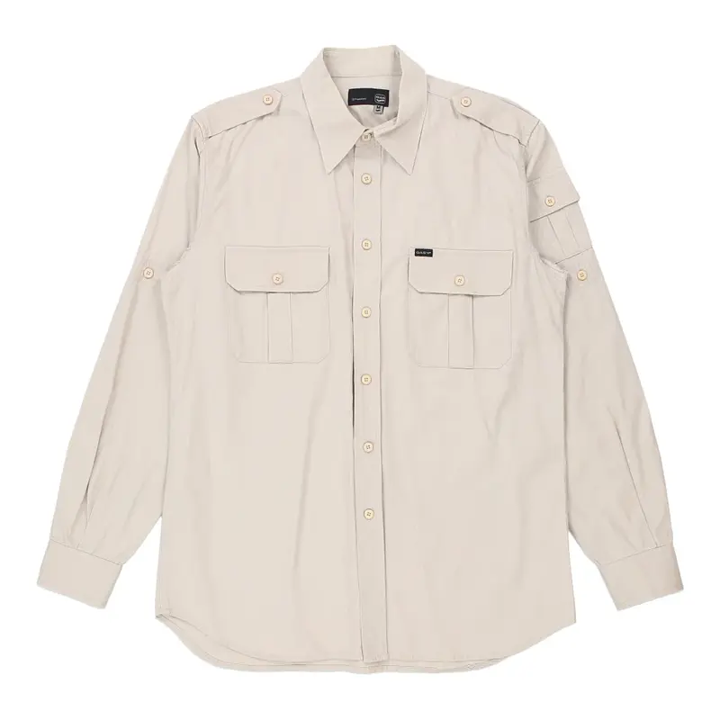 Gas Shirt - Medium Beige Cotton