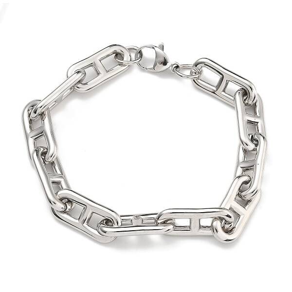 304 Stainless Steel Link Chain Bracelets