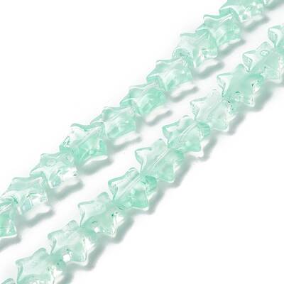 Transparent Glass Beads Strand