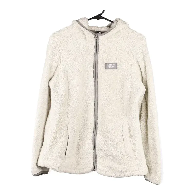 Reebok Fleece - Medium White Polyester