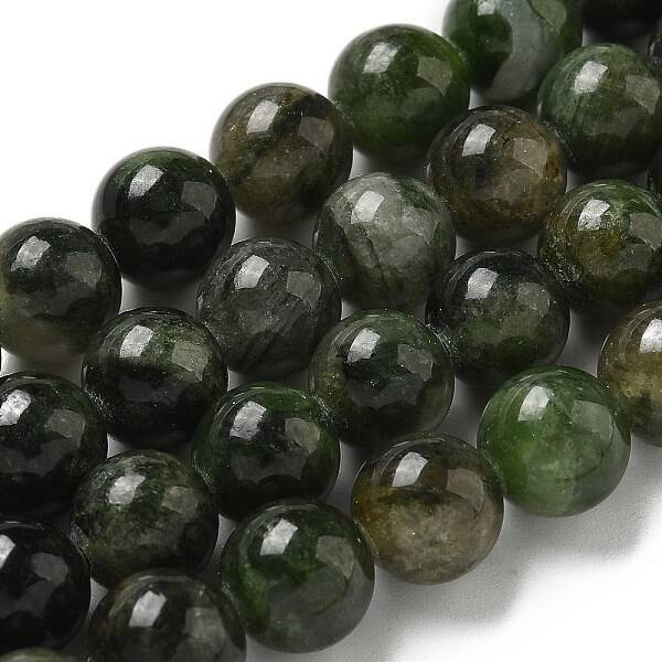 Natural Green Diopside Beads Strands