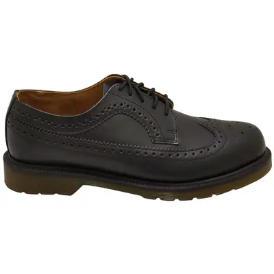 Dr. Martens 3989 Smooth Leather Unisex Lace Up Shoes - Black - Size:US 12 Women / 11 Men