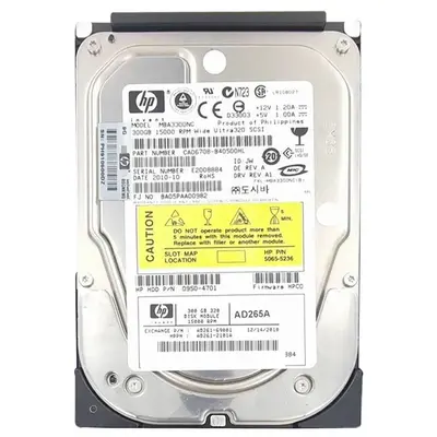 AD261-69001 HP 300GB Ultra-320 SCSI 15000 3.5-inch Hard Drive