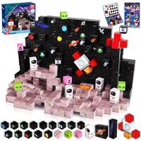 Space Rocket Magnetic Building Blocks 100PCS |Space Adventure Magnetic Tile Set, STEM Montessori Stacking Toy, Building Plays...