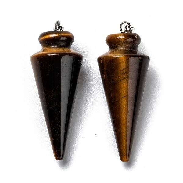 Natural Tiger Eye Pendants